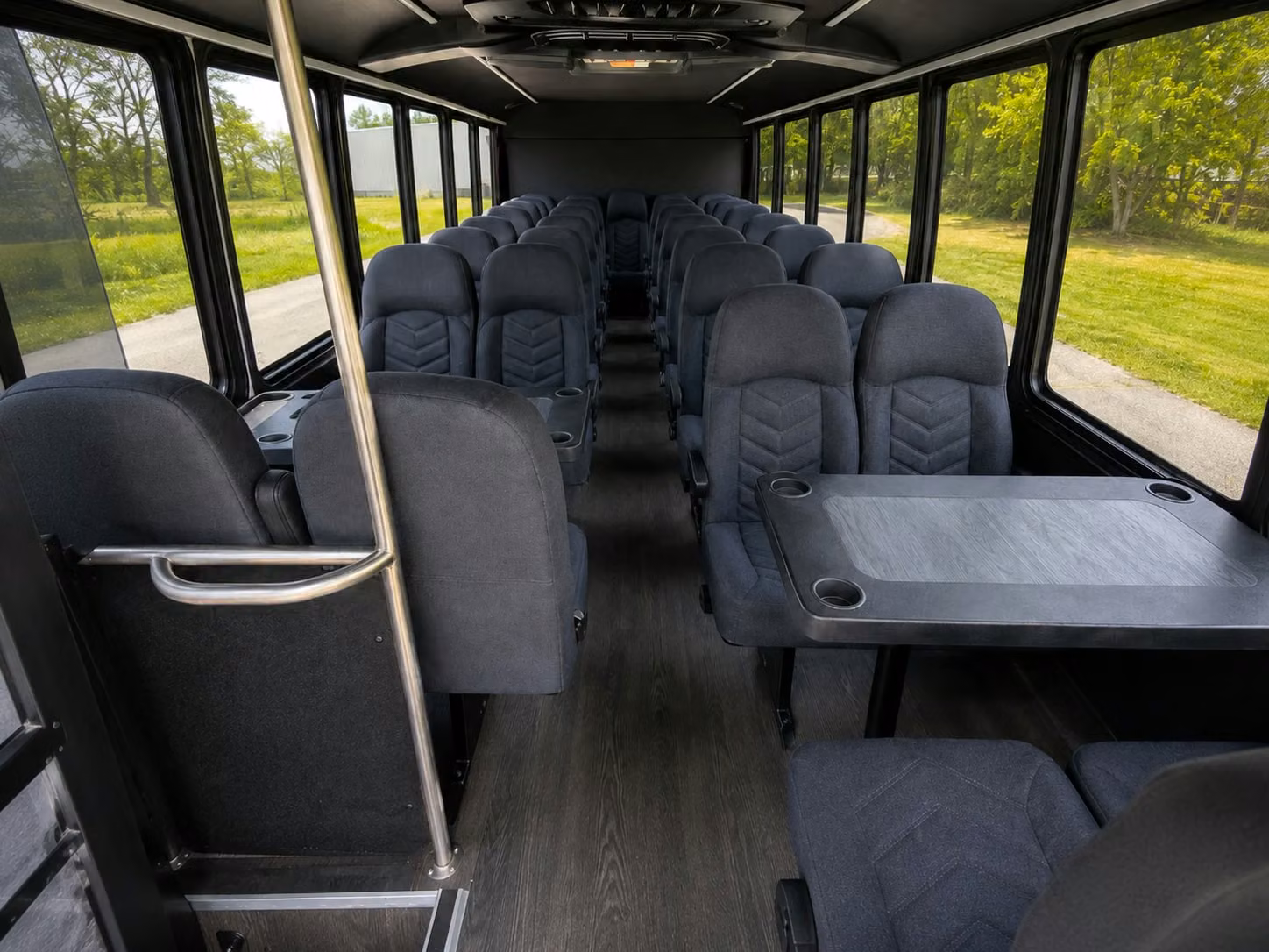 20 passenger minibus interior