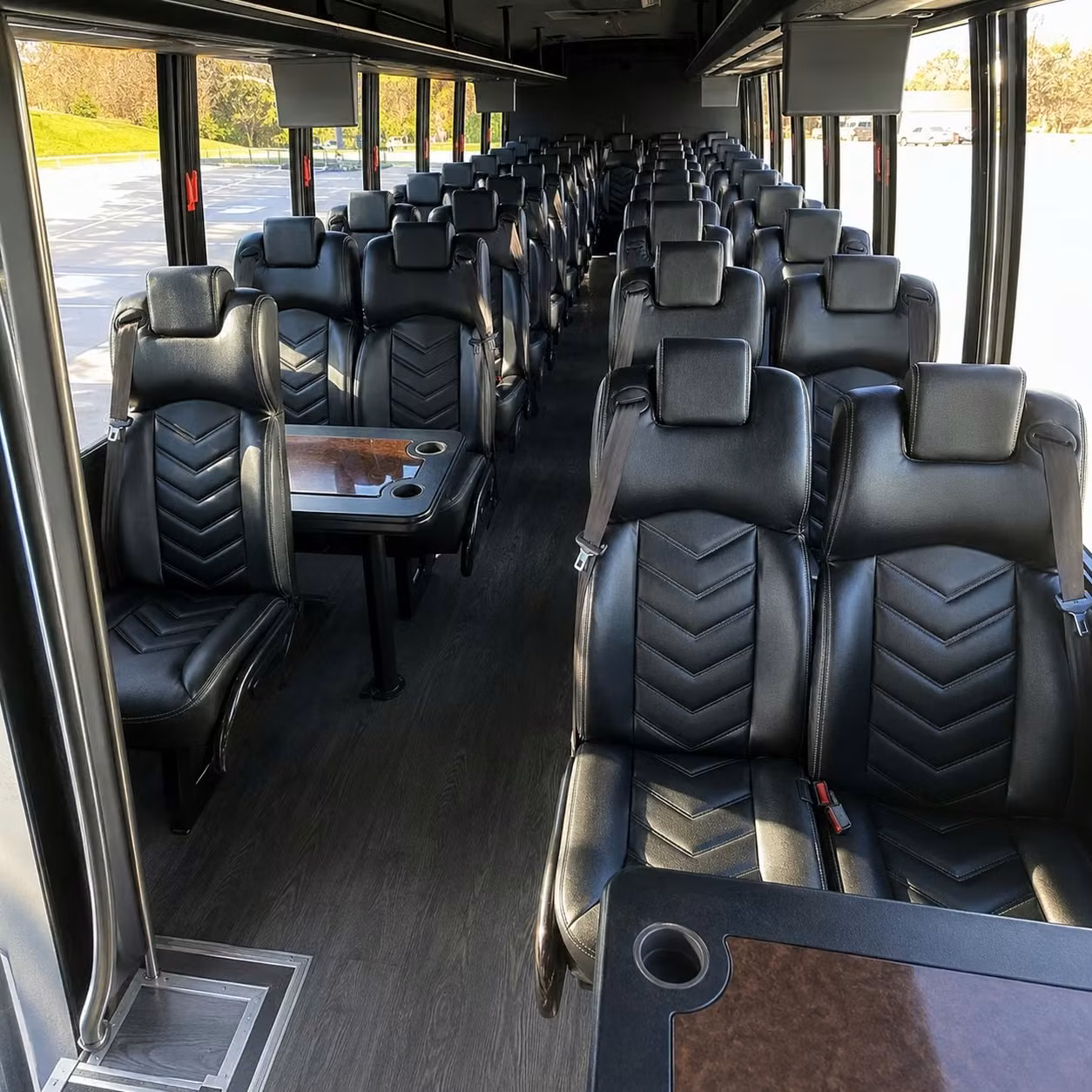 35 passenger minibus interior