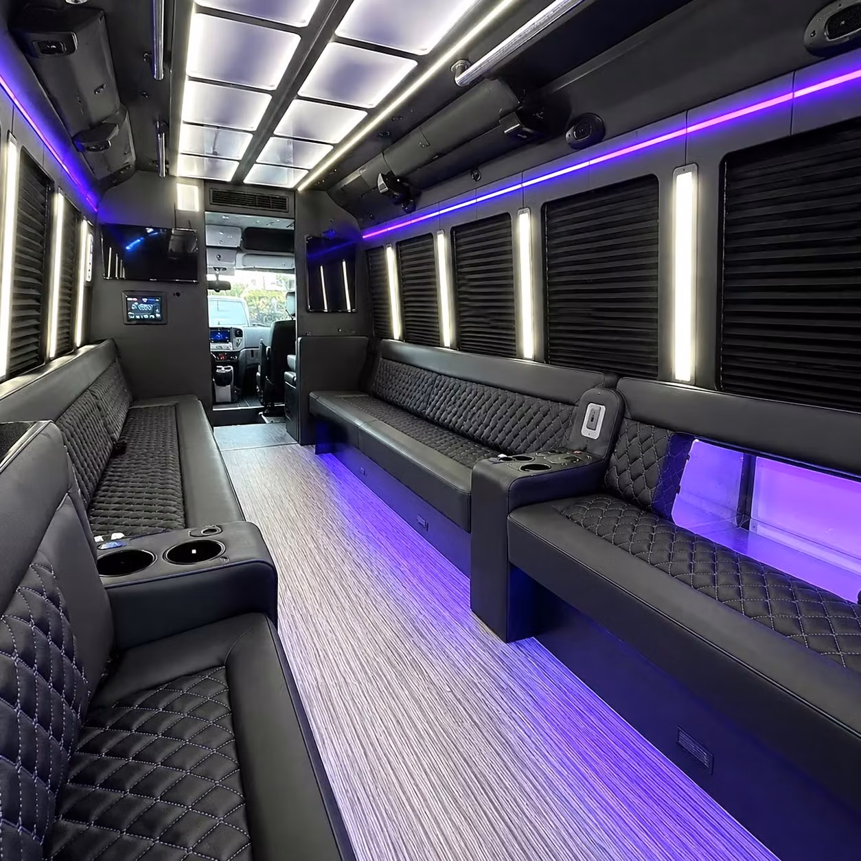 party bus interior